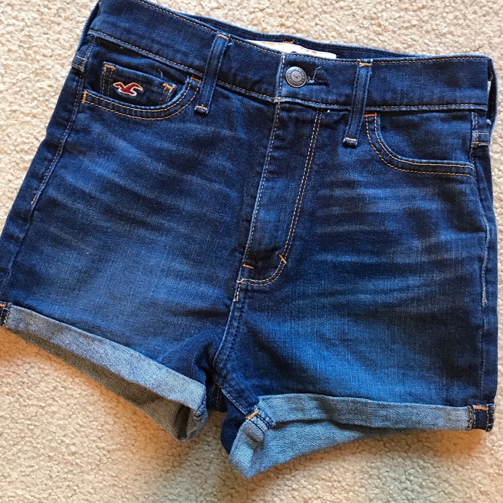 Hollister denim shorts